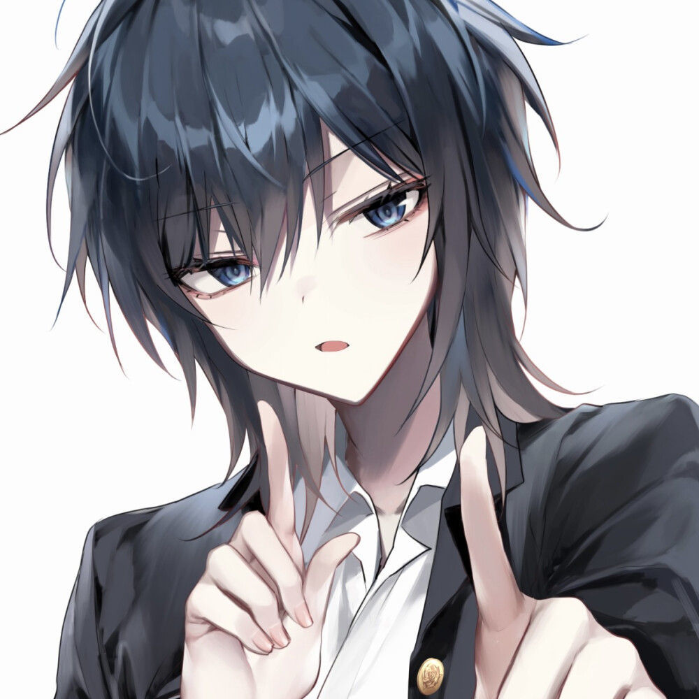 动漫头像二次元男生女生头像快乐的夜晚马上来临