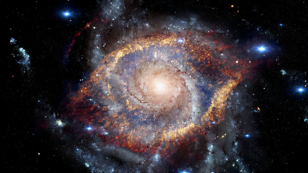 哈勃望远镜拍摄的天堂图片