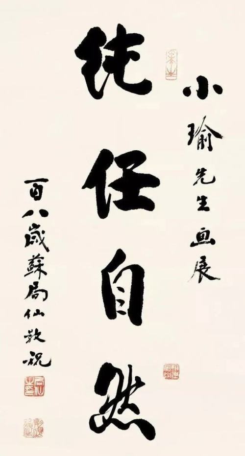 110岁的秀才苏局仙的书法不错饱满多姿沉静沉着书法养生