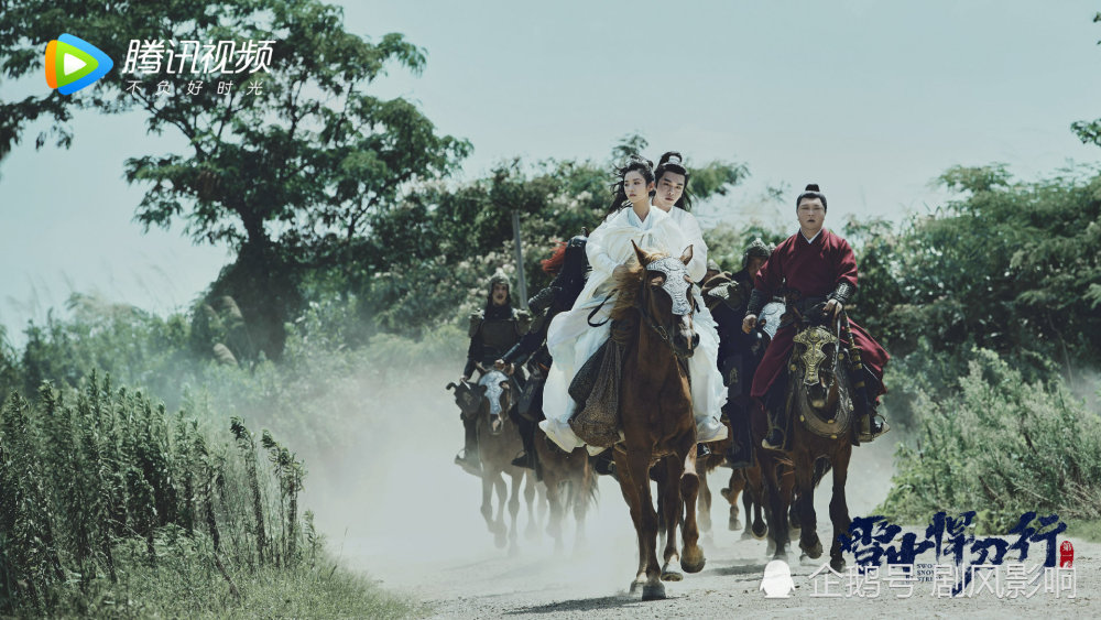 雪中悍刀行排行_张若昀《雪中悍刀行》收视稳了,张天爱造型惊艳,杜玉明神还原