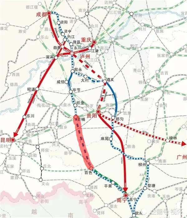 补齐,补强中西部普速铁路网空白!这17条在建,待建普铁值得期待