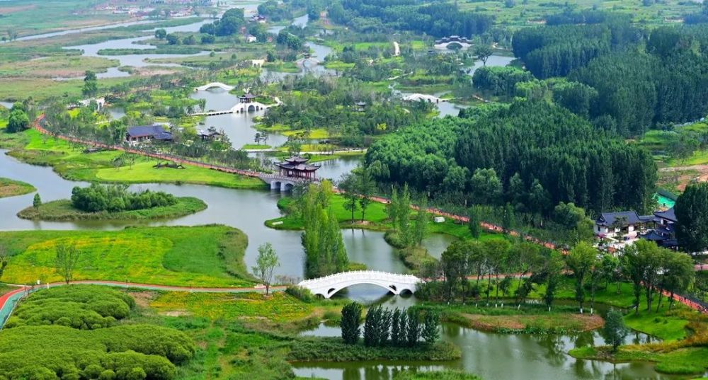 山西长治壮美太行漳泽湖国家城市湿地公园