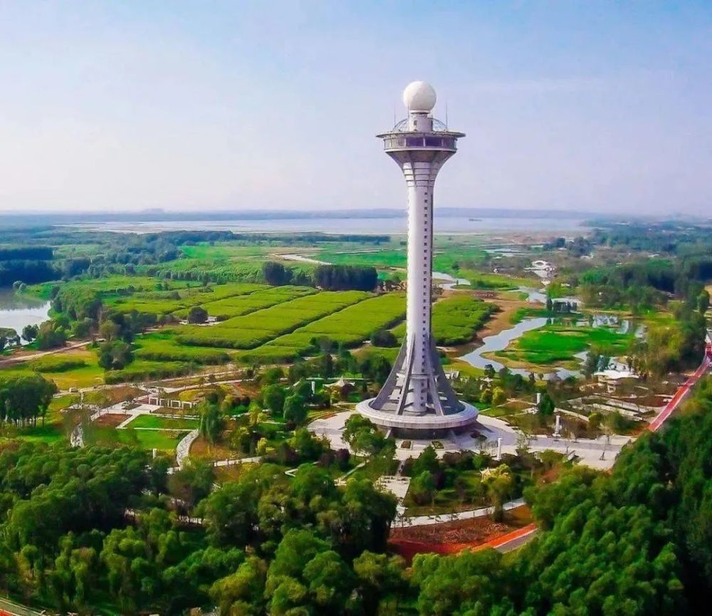 山西长治壮美太行漳泽湖国家城市湿地公园