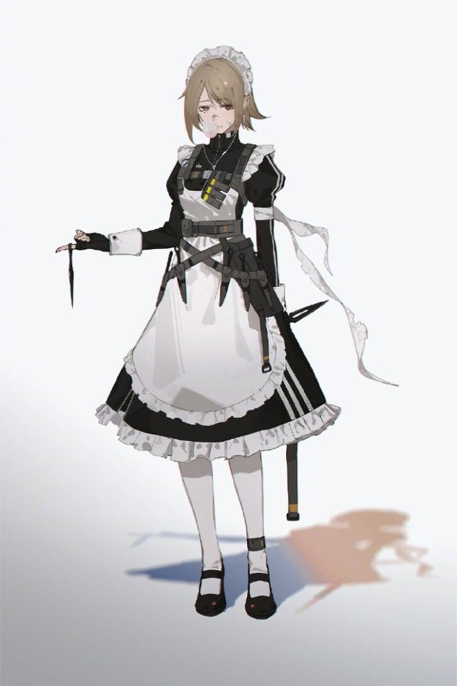 画师大佬笔下全副武装的修女和女仆物理超度什么的也太帅了吧