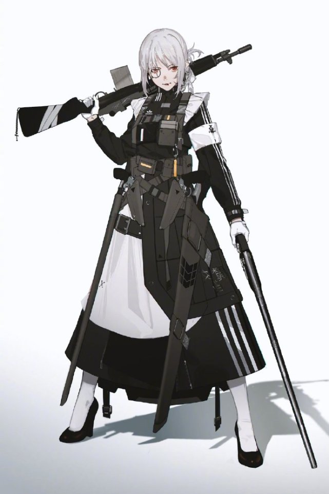画师大佬笔下全副武装的修女和女仆,物理超度什么的也太帅了吧_腾讯