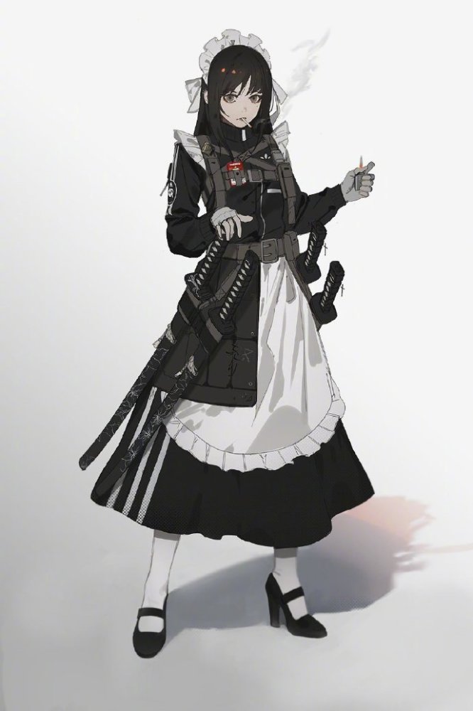 画师大佬笔下全副武装的修女和女仆物理超度什么的也太帅了吧