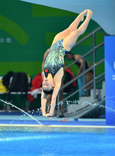 【全运会】陈艺文3米板夺冠期待接棒,广东跳水7金收官再创新高