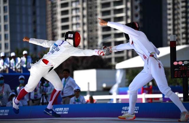 全运会现代五项男子个人赛赛况