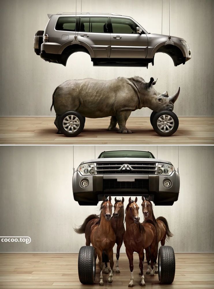 幽默图形在广告作品中巧妙地再现喜剧性特征,抓住生活现象中局部性的