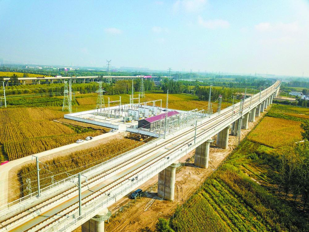 鲁南高铁菏泽段受电启动成功_腾讯新闻