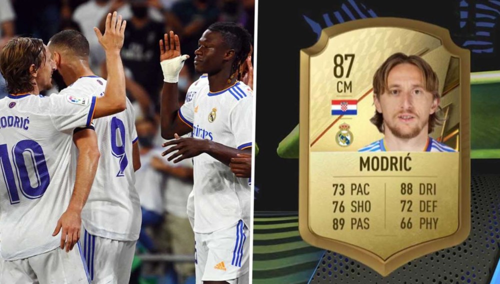 fifa 22 评分:本泽马,阿扎尔和皇马最佳球员揭晓