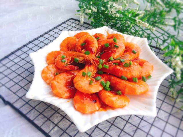 汤汁浓郁,味道鲜美的茄汁大虾,制作好鲜香美味又好吃