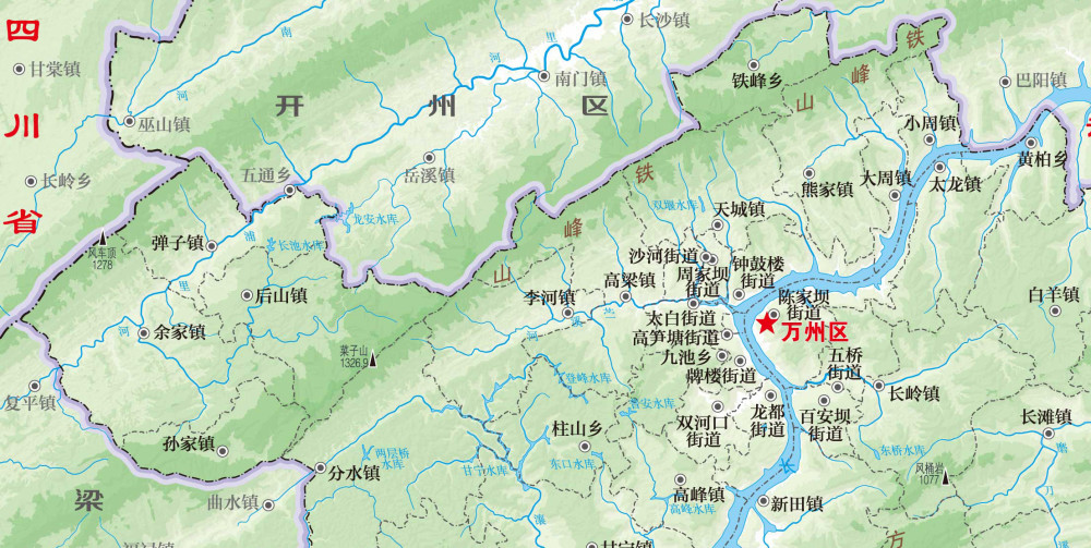 重慶地理:萬州的大埡口,還是開州的大埡口?_騰訊新聞