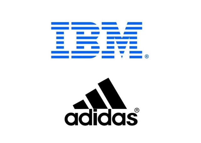 比如:ibm,阿迪达斯等.
