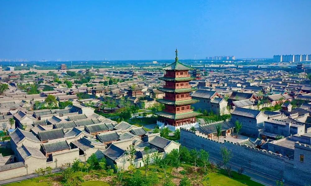 太原古县城位于山西省太原市晋源区,始建于明洪武八年(公元1375年) .