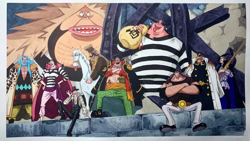 海贼王中黑胡子海贼团或将成长为最强海贼团最终与草帽一伙决战