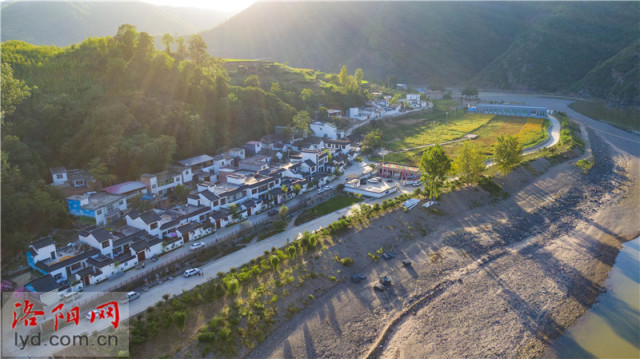 嵩县德亭镇老道沟村盘活生态资源乡村变为景区
