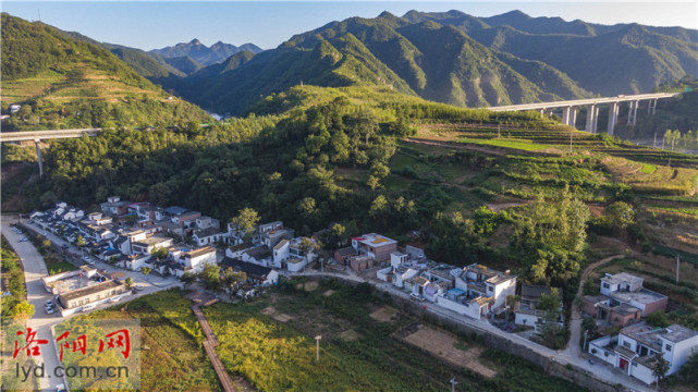 嵩县德亭镇老道沟村盘活生态资源乡村变为景区