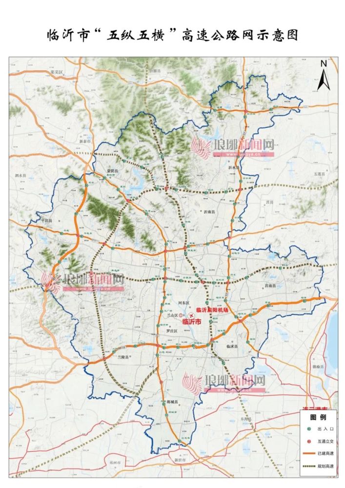 从十四五交通规划扒一扒临沂的高铁高速公路站点配置