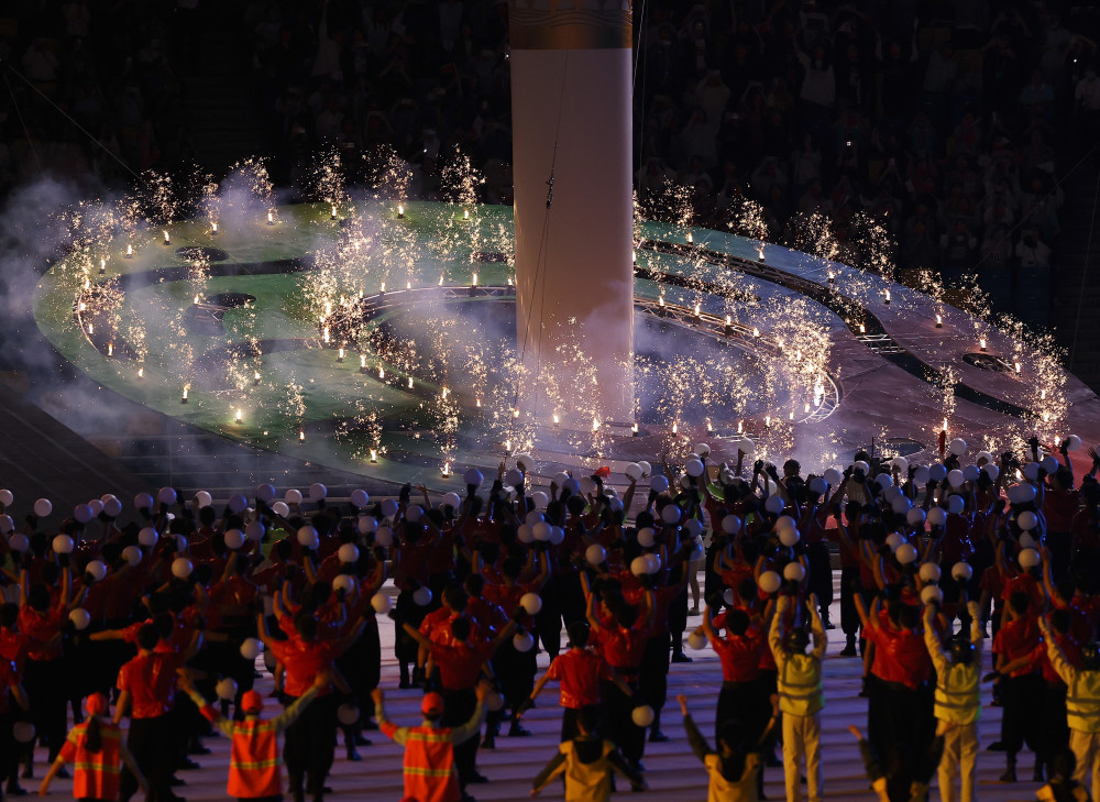 全运会第十四届全运会开幕式在西安举行40