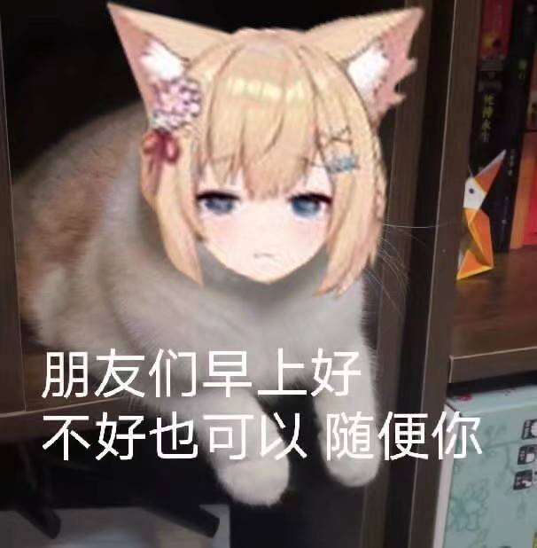 表情包:朋友们早上好,不好也可以,随便你_腾讯新闻