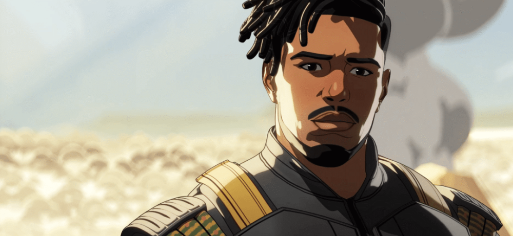 而是在遇袭之后被《黑豹》电影的反派"金钱豹"埃里克给救了!