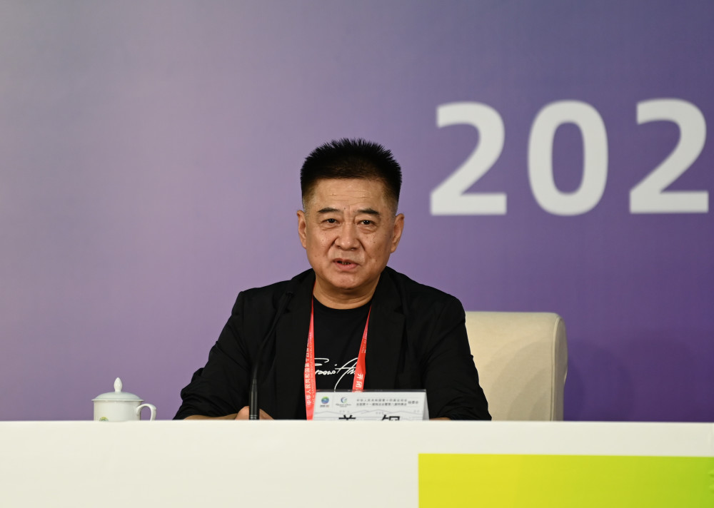 新华社记者 王曦 摄9月15日,第十四届全国运动会开(闭)幕式总导演姜浩