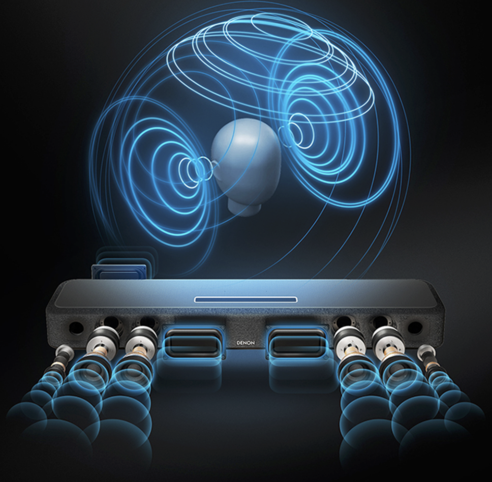 颜值音质环绕声天龙home550回音壁桌面体验