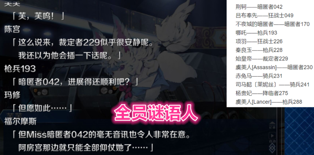 Fgo手游惨遭牵连 大量中华角色被屏蔽 全员谜语比央视一姐更狠 腾讯新闻