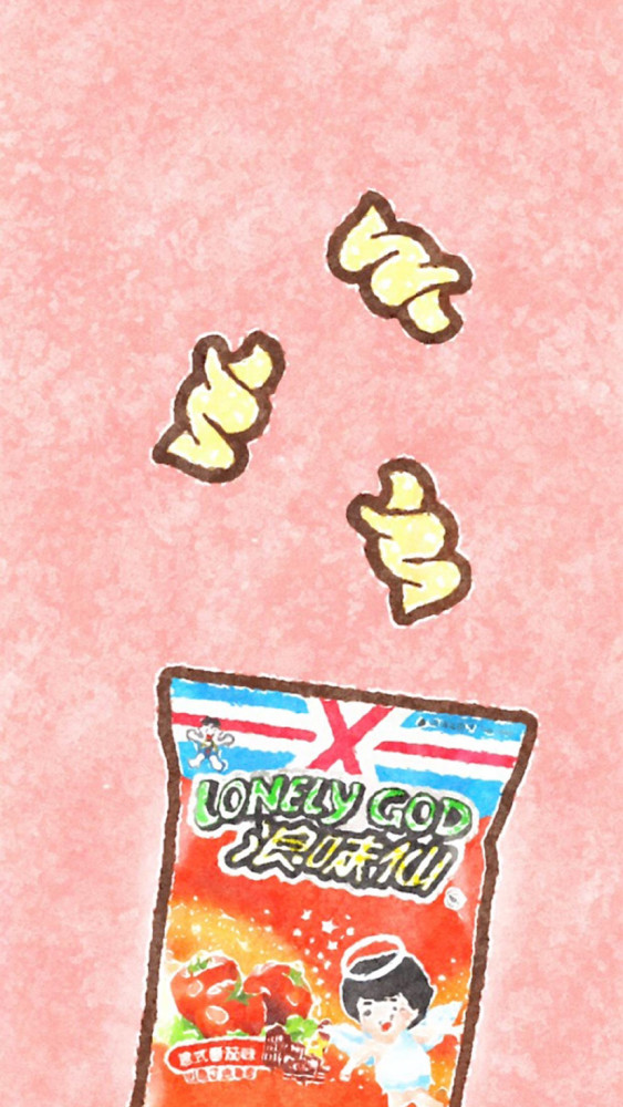 零食手绘趣味壁纸