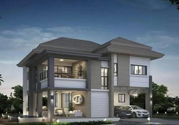 老家建300平米小别墅,真心觉得不便宜,毛坯房花费1400元每平方