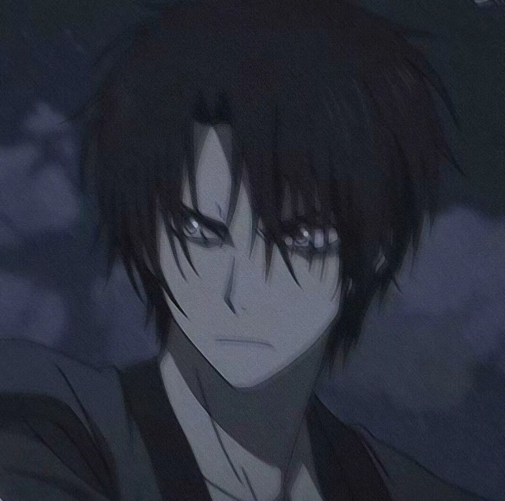 动漫头像男生黑暗风头像你的心像一个石头