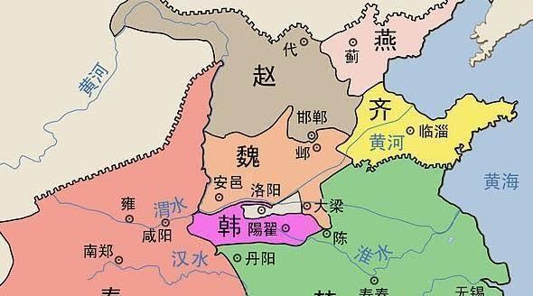 赵国地理位置图片