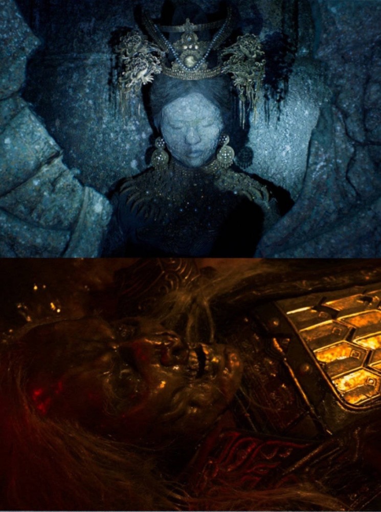 到了虫谷这儿,机关好像也就一般般,比如藏有龙湖短杖的血尸棺也不知道