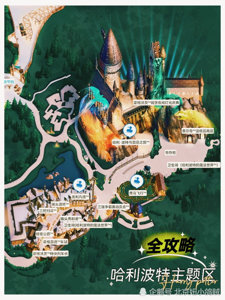 哈迷必看北京环球影城哈利波特主题区游玩全攻略