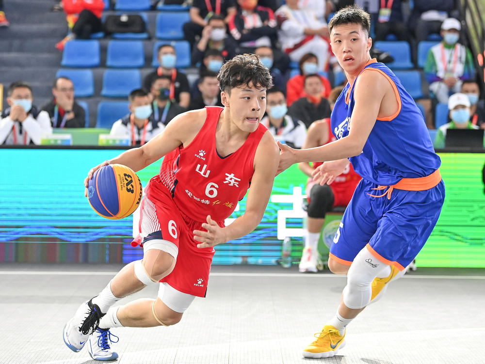 全运会篮球男子三人篮球19岁以下组山东队胜辽宁队