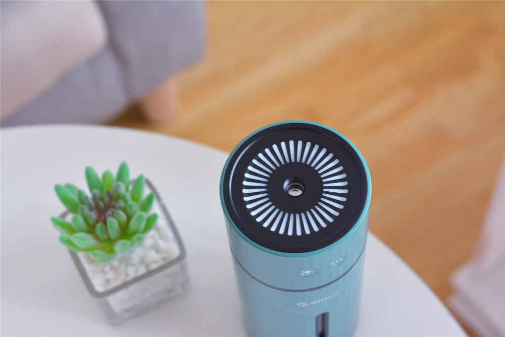 国产推出充电式加湿器:内置小夜灯功能,停电也能用
