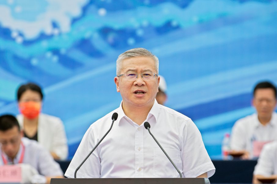 浙江省人民政府副省长徐文光,中共宁波市委副书记,市长裘东耀,国家