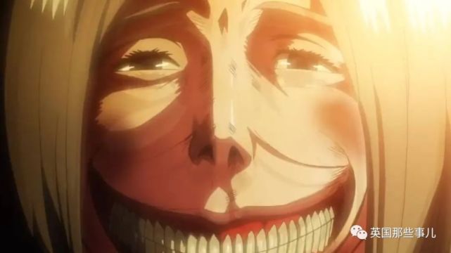 造型设计再现了漫画中巨人张开血盆大口的样子,看着真是蛮吓人的.