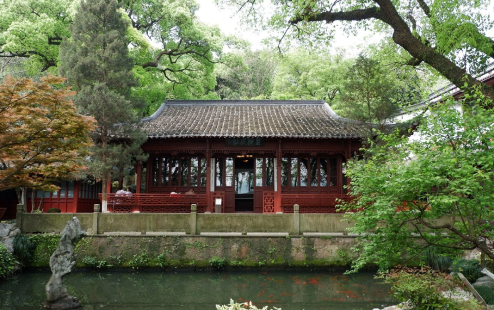 湖山园林之佳作杭州西泠印社