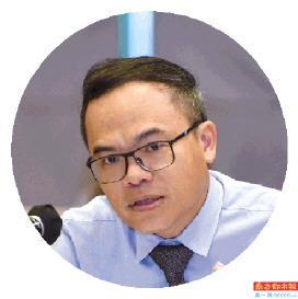 黄智虎 澳门中国企业协会总干事,副会长周运贤 澳门粤港澳国际信息