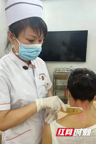 株洲市中医伤科医院:有一种刮痧叫"虎符铜砭"