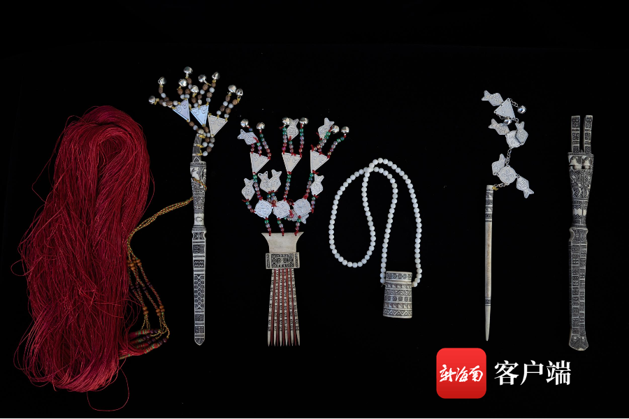 跟着非遗看海南|黎族骨簪:寸径之间图腾现_腾讯新闻