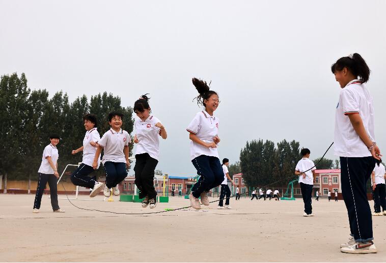 河北广宗双减落地校园添活力