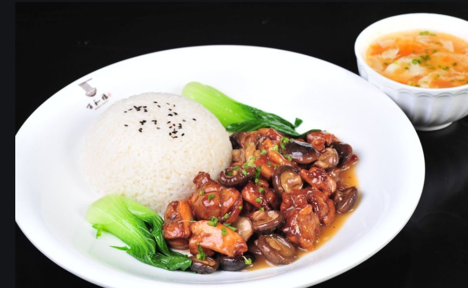 米饭的n种做法—第260课:蘑菇盖浇饭