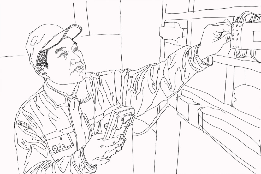 手绘丨大国工匠之罗昭强复兴号高铁的全科医生