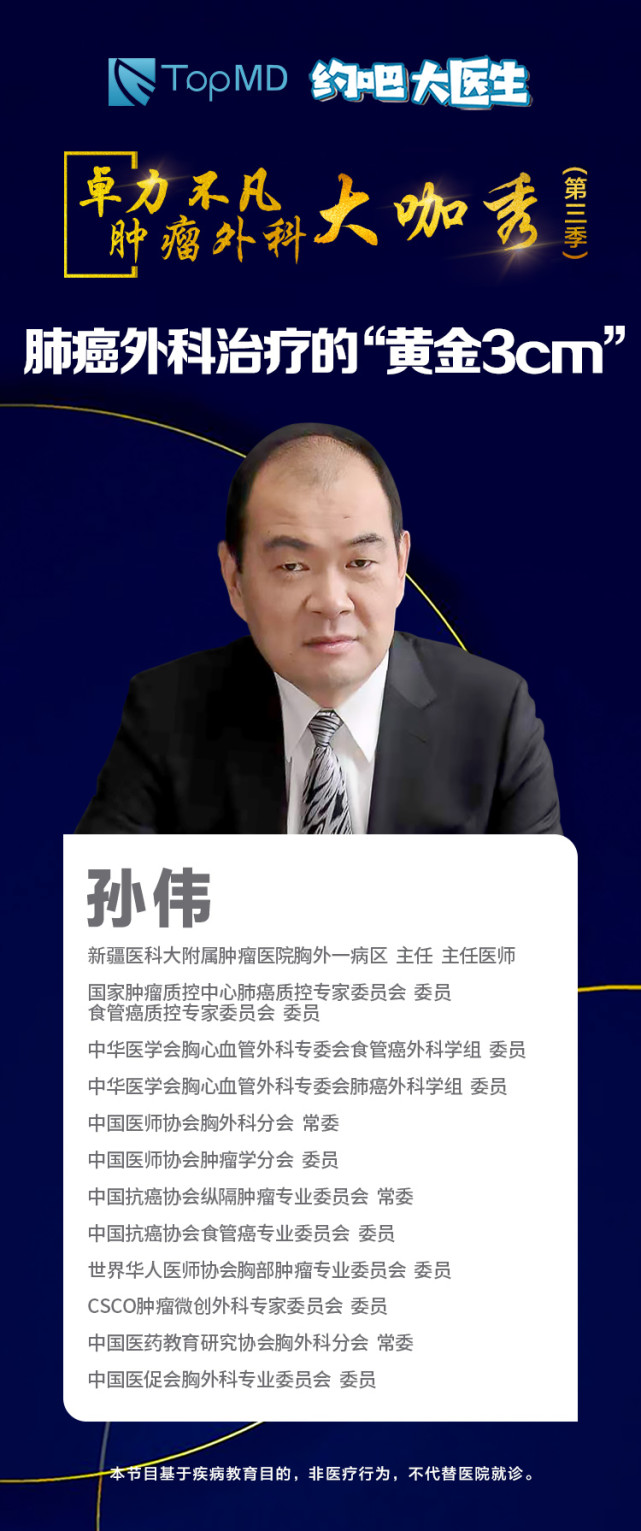 topmd《约吧大医生》之"卓力不凡·肿瘤外科大咖秀"(第三季)第九场就