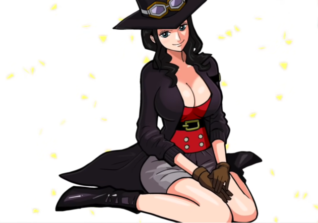 海贼王罗宾革命军造型炼金术师与啦啦队粉丝罗宾太美了