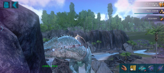 方舟攻击力排行_耐玩沙盒手游排行,《方舟:生存进化》手游新地牢的伤齿龙很危险