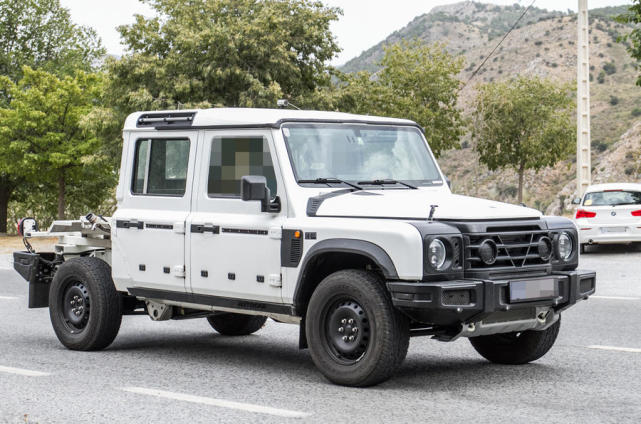 英力士ineos grenadier皮卡:商用4x4越野神器来了